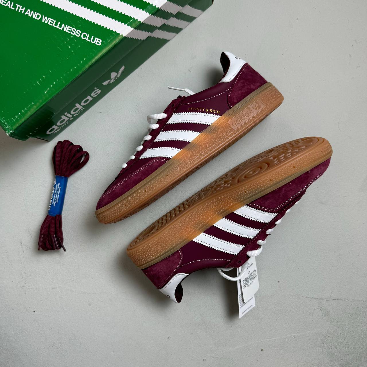 Кроссовки Adidas Handball Spezial Sporty & Rich Shadow Red