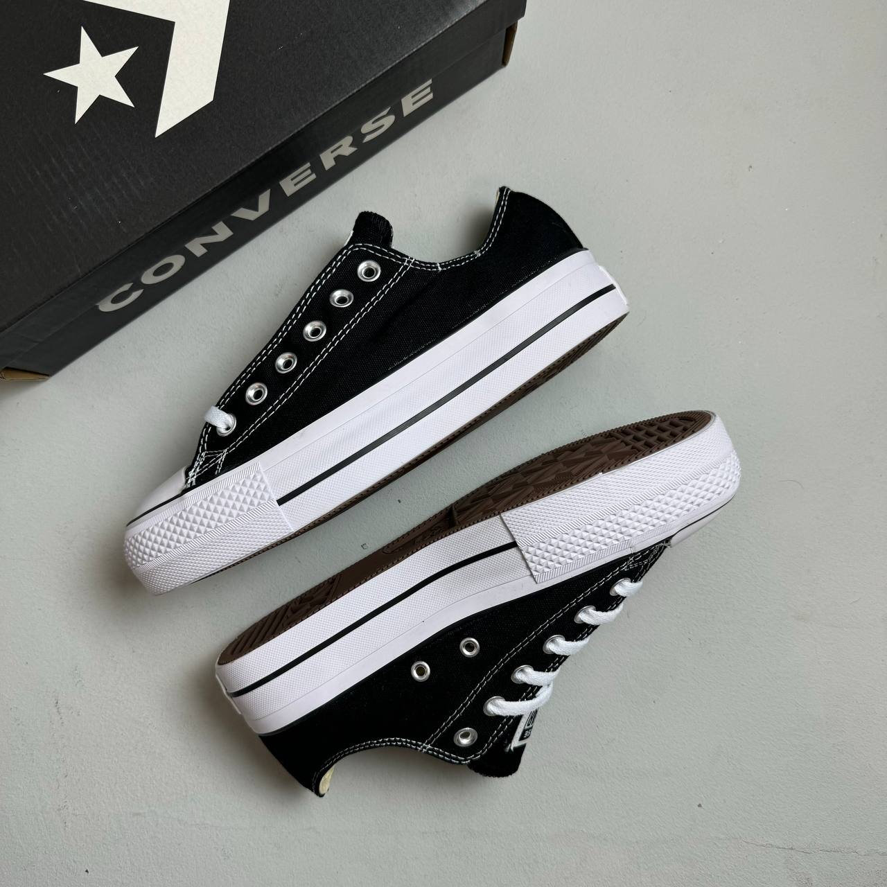 Кеды Converse Chuck Taylor All Star Lift Ox Black White