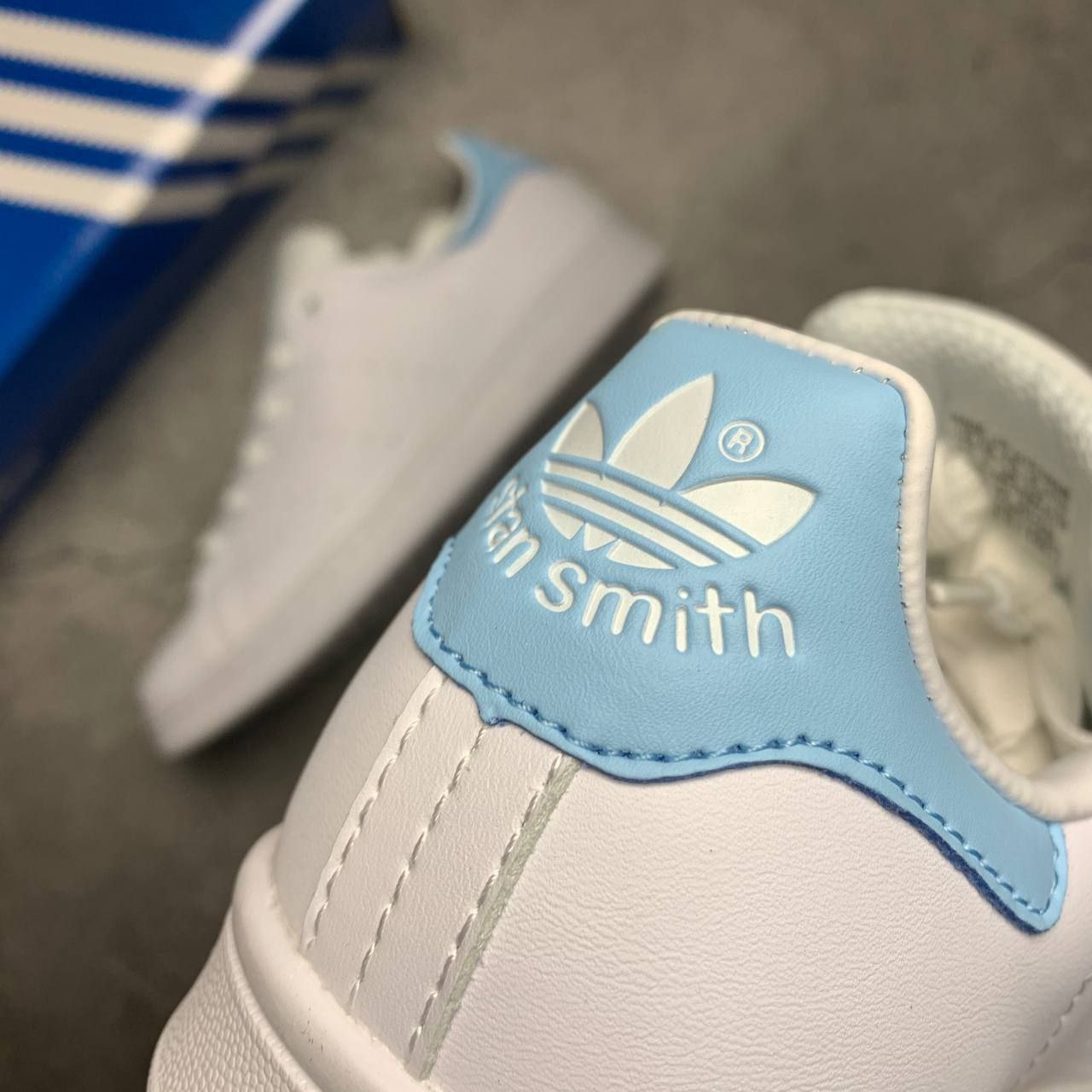 Кроссовки Adidas Stan Smith Cloud White Ash Grey