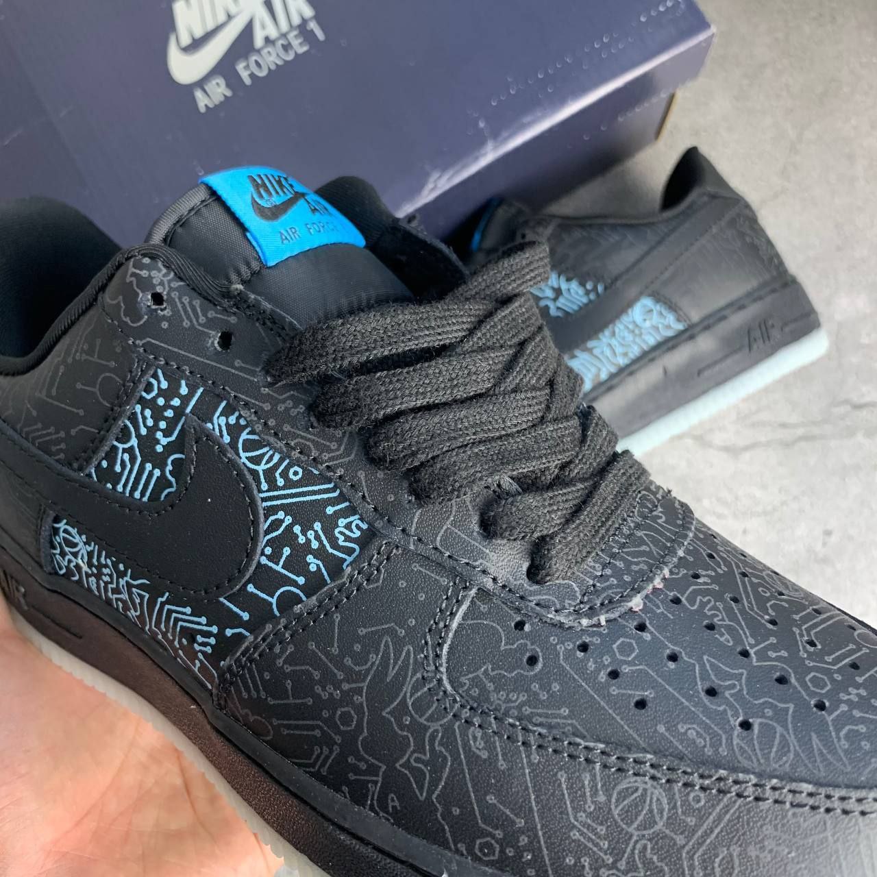 Кроссовки Nike Air Force 1 Low Computer Chip Space Jam Кроссовки Nike Air Force 1 Low Computer Chip Space Jam