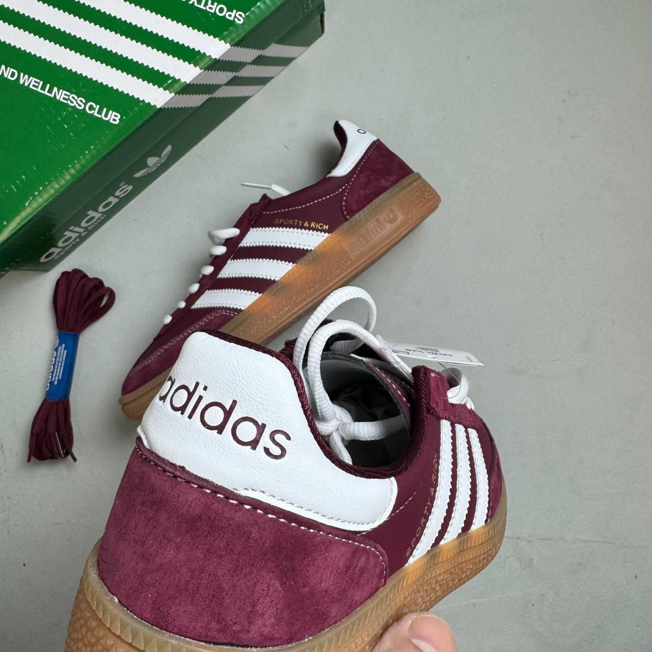 Кроссовки Adidas Handball Spezial Sporty & Rich Shadow Red