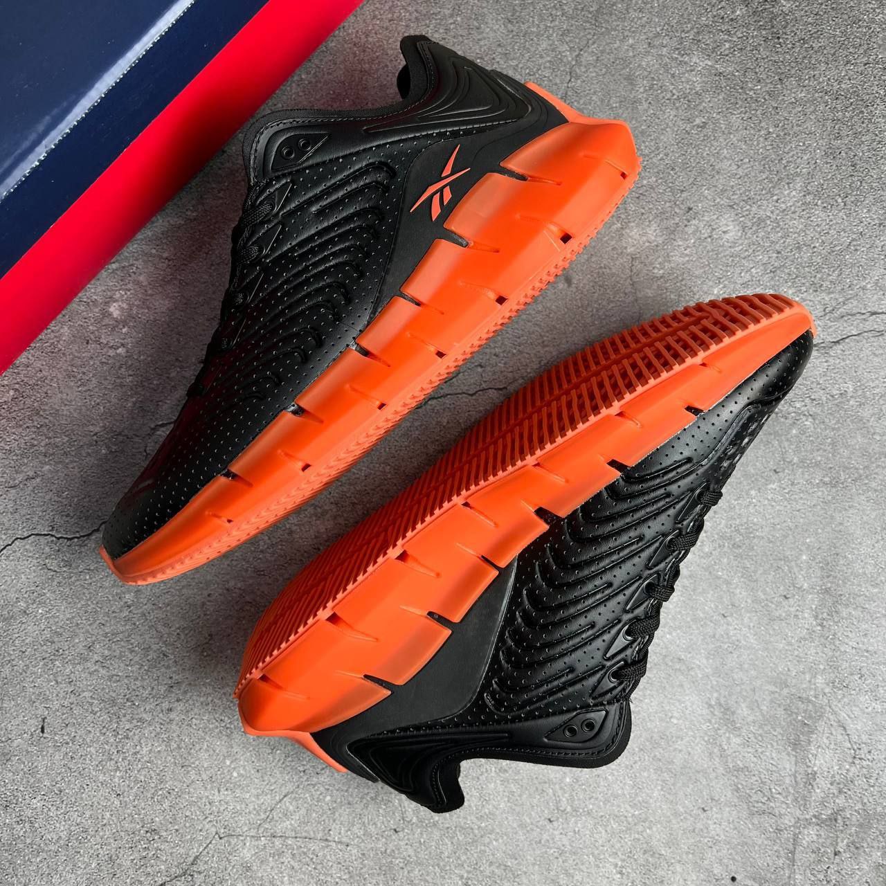 Кроссовки Reebok Zig Kinetica Black Orange