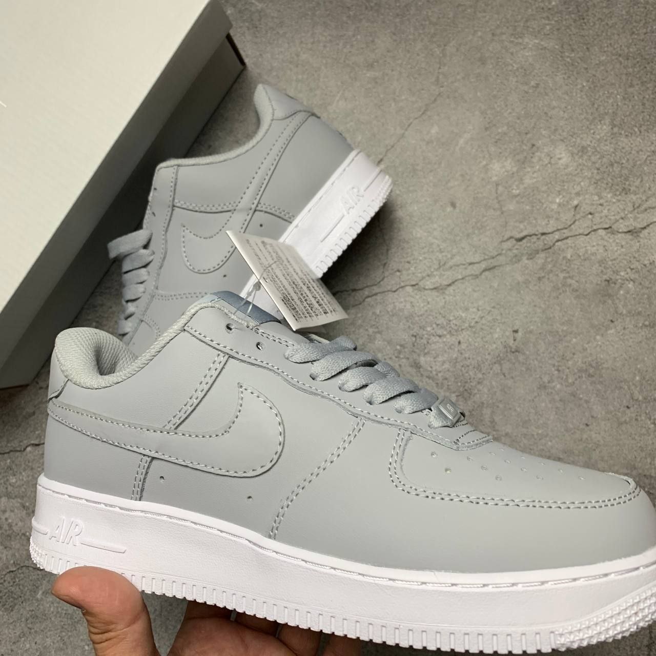 Nike air force 1 hotsell low wolf grey white