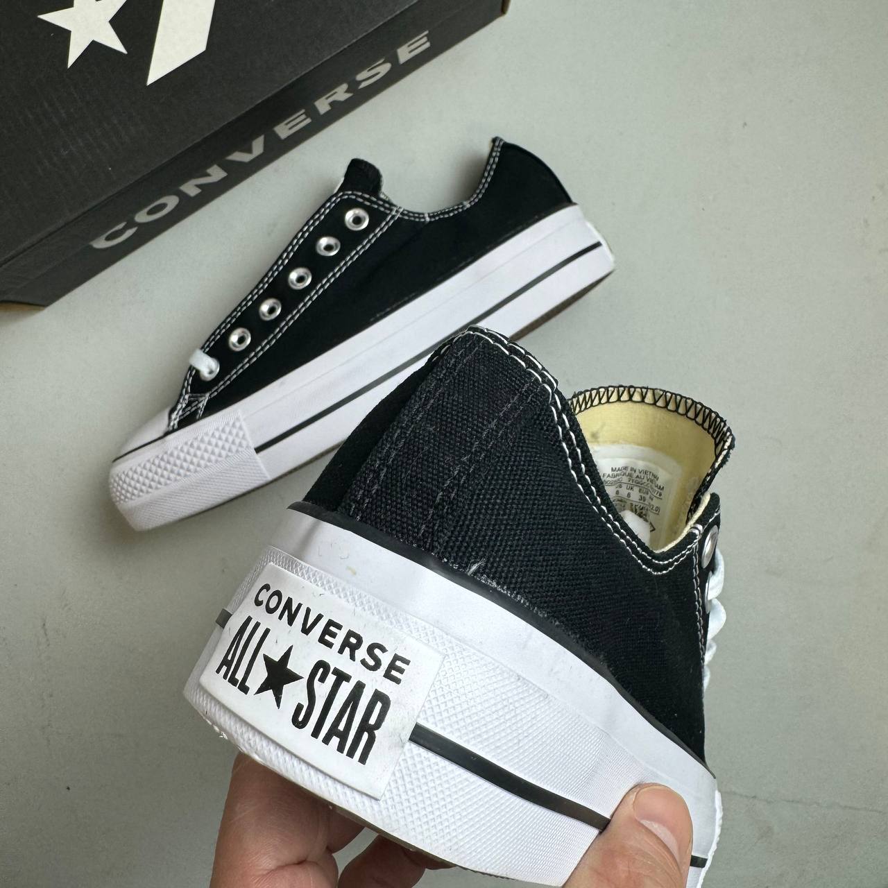 Кеды Converse Chuck Taylor All Star Lift Ox Black White