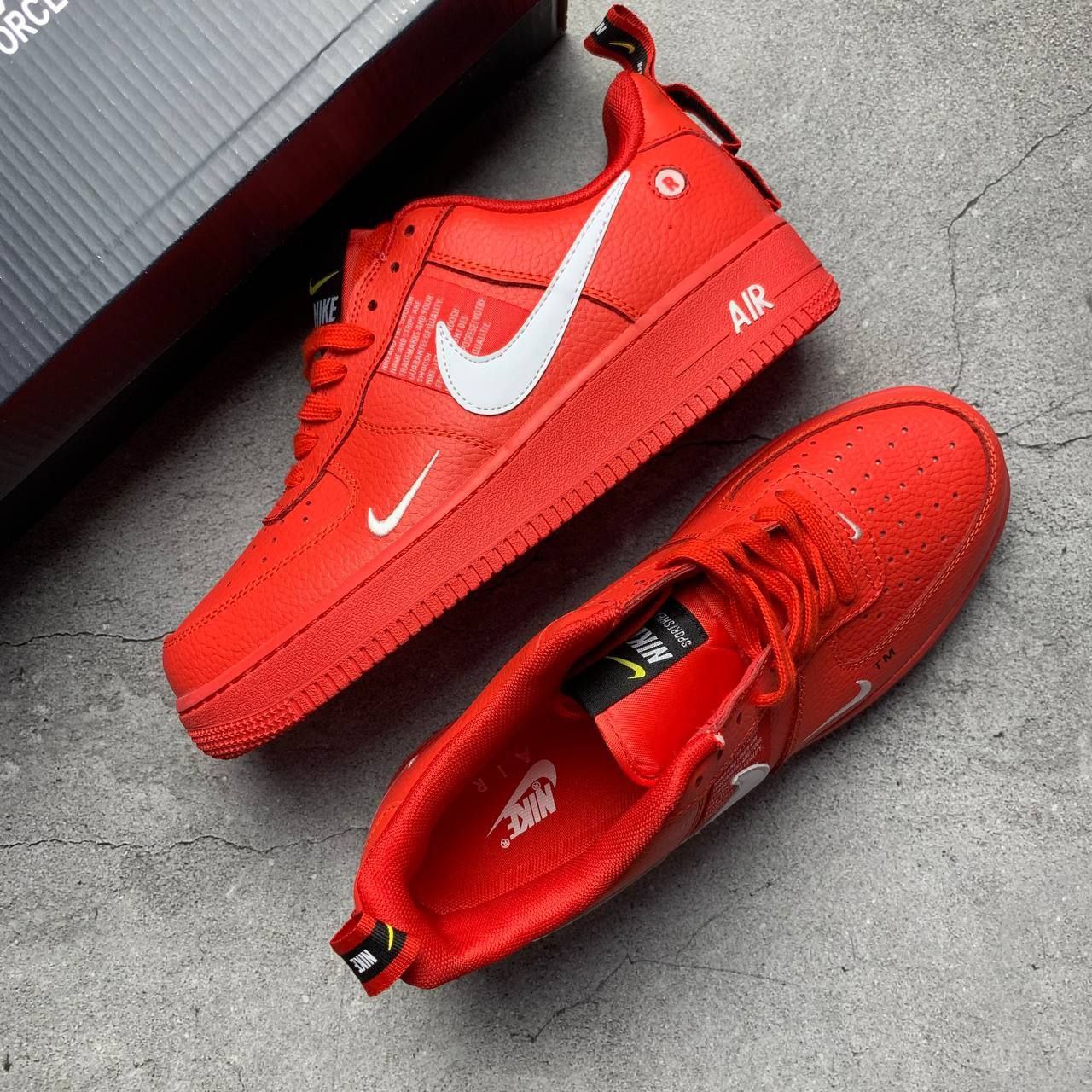 Air force 1 utility team sales orange