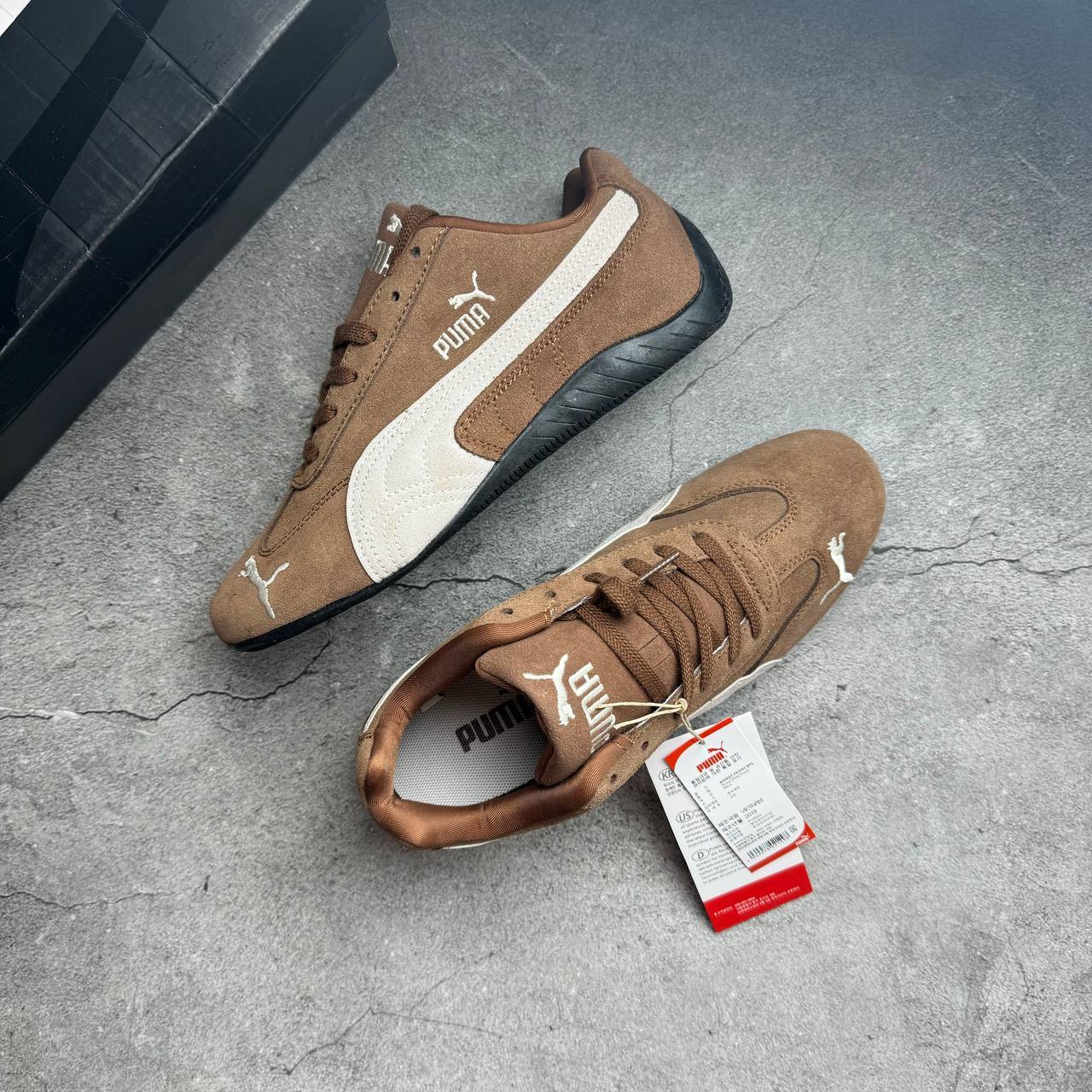 Кроссовки Puma Speedcat Archive Haute Coffee Frosted Ivory