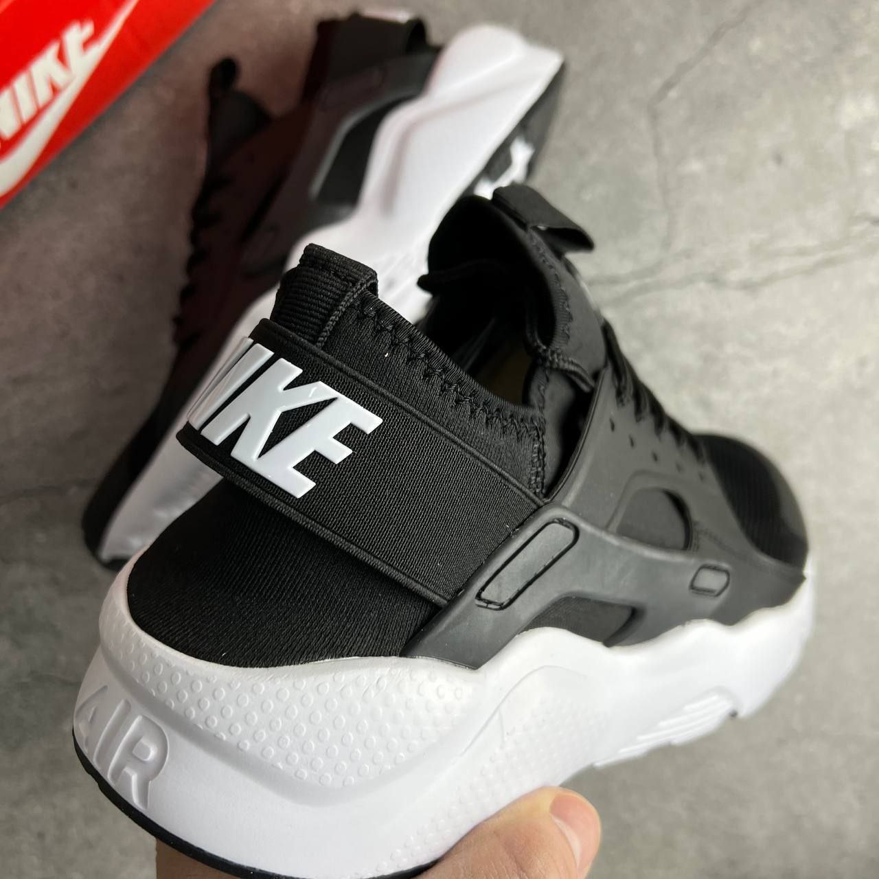 Nike Air Huarache Run Ultra Black White Anthracite