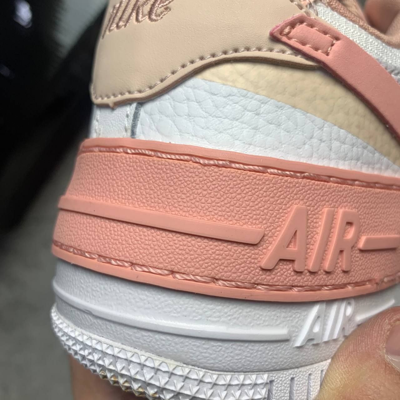 Nike Air Force 1 Low Shadow Washed Coral White Pink Quartz