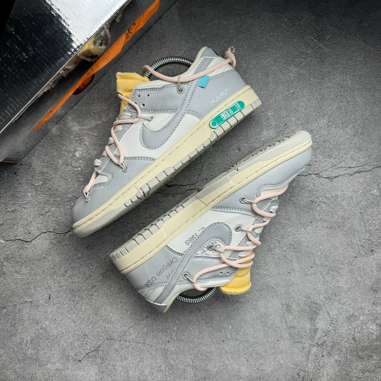 Кроссовки Nike Dunk Low Off-White Lot 9