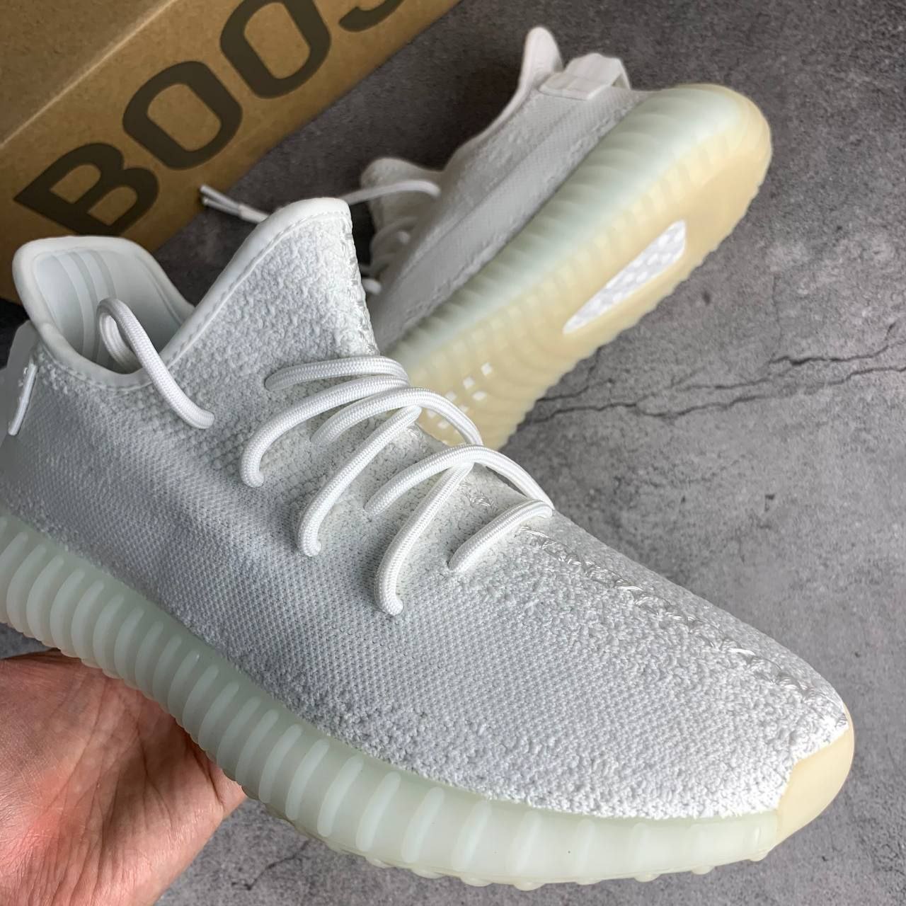 3 white yeezy online