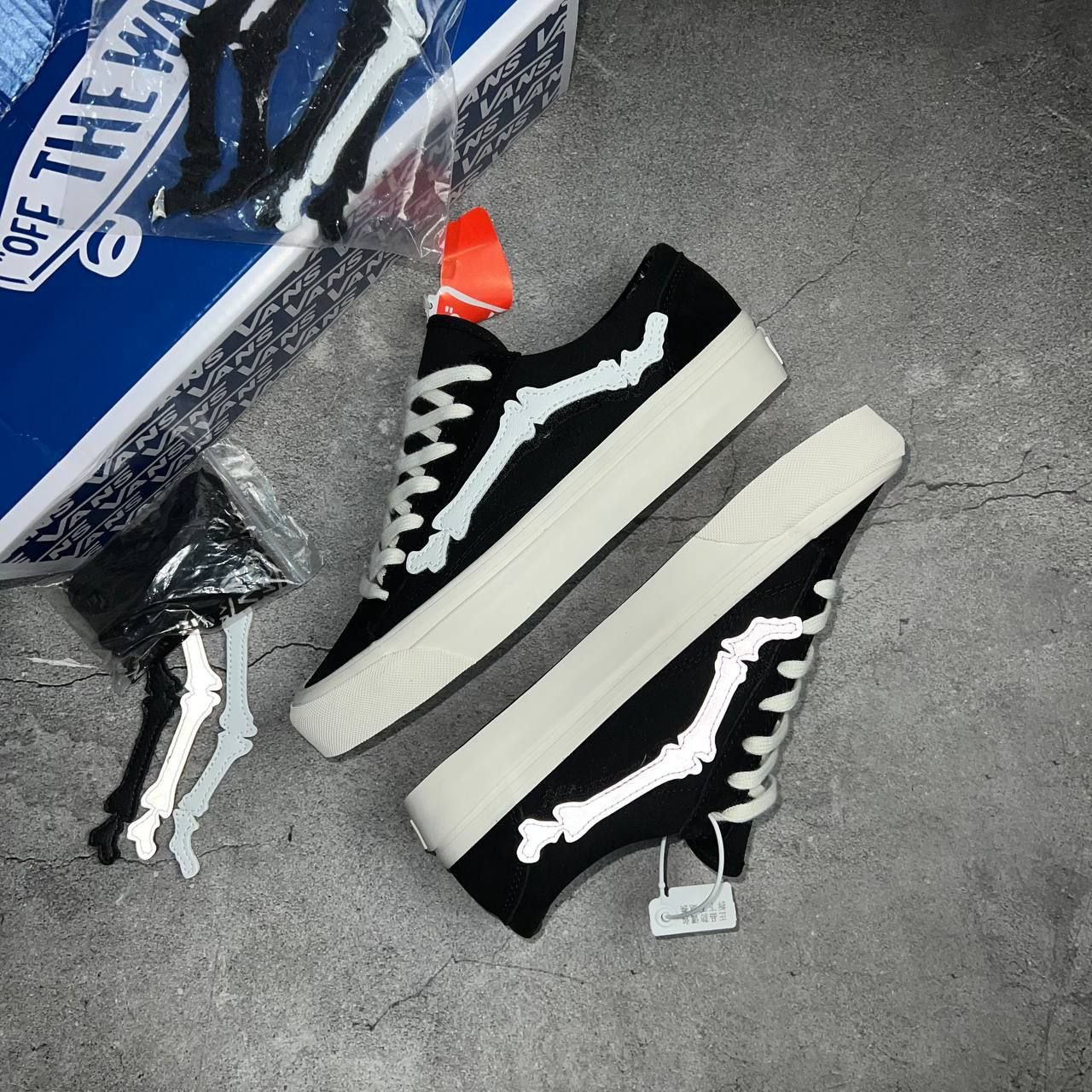 Blends x Vans OG Style 36 LX Magic Tape Pack Black VANS