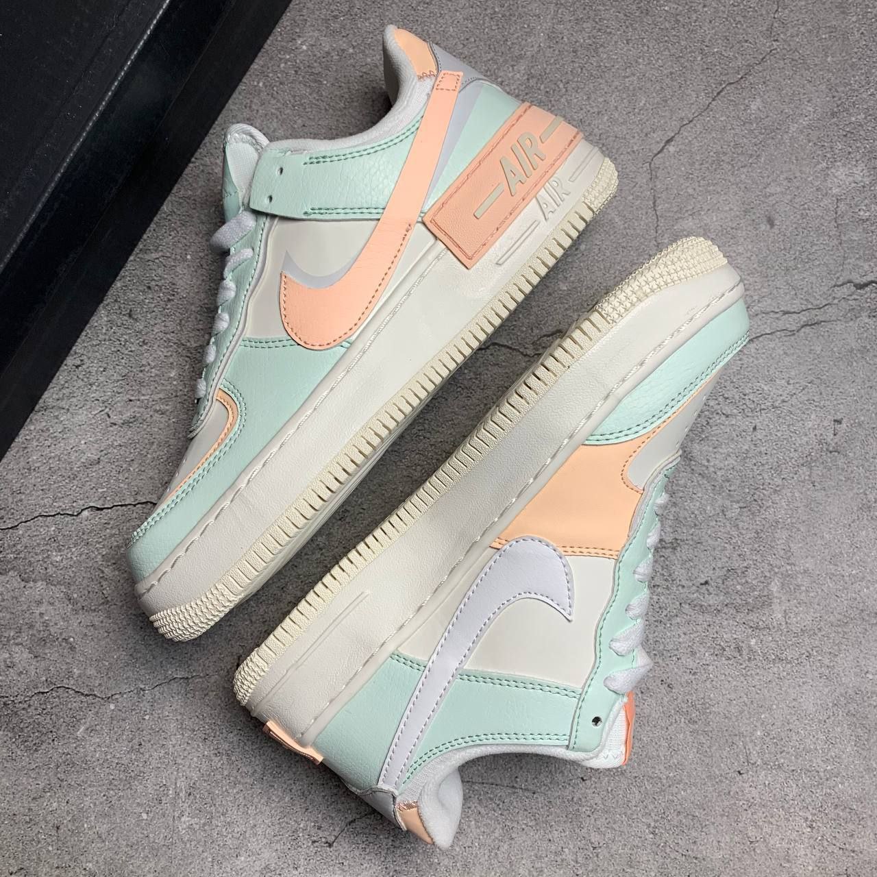 Nike air force 1 shadow sneakers in pastel hotsell