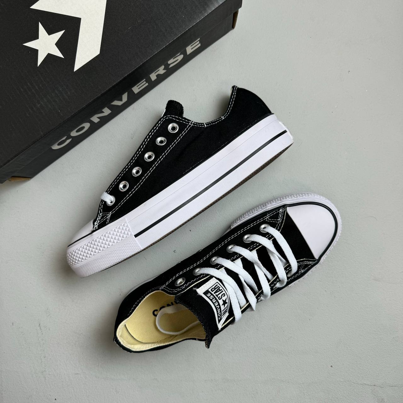Кеды Converse Chuck Taylor All Star Lift Ox Black White