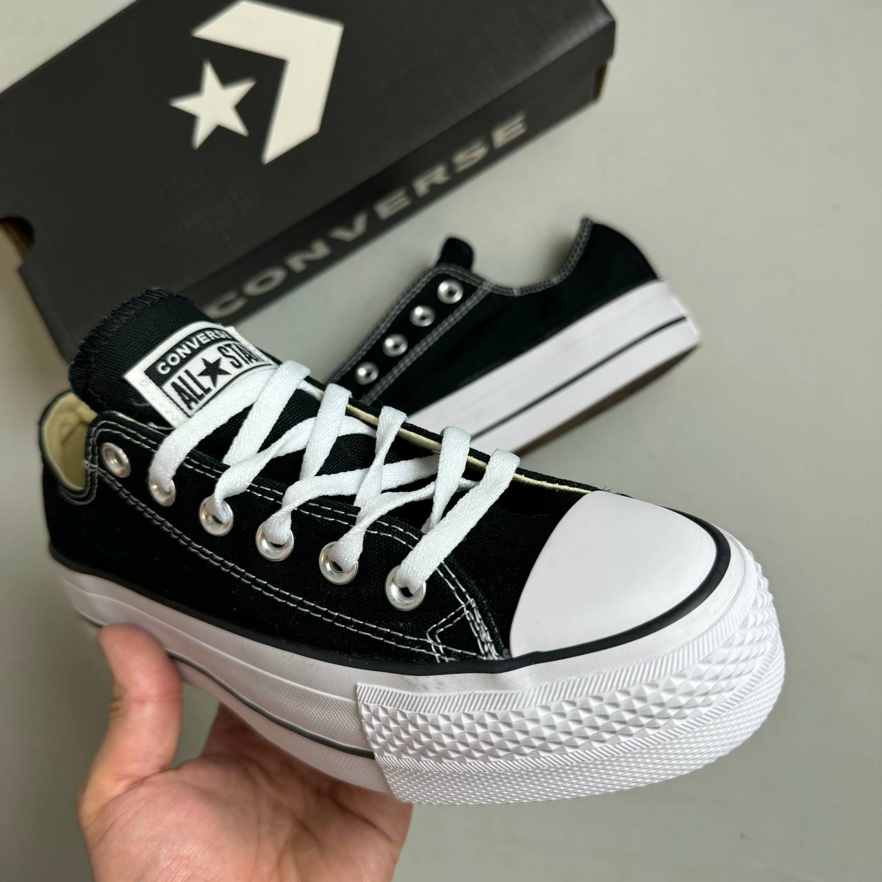 Кеды Converse Chuck Taylor All Star Lift Ox Black White