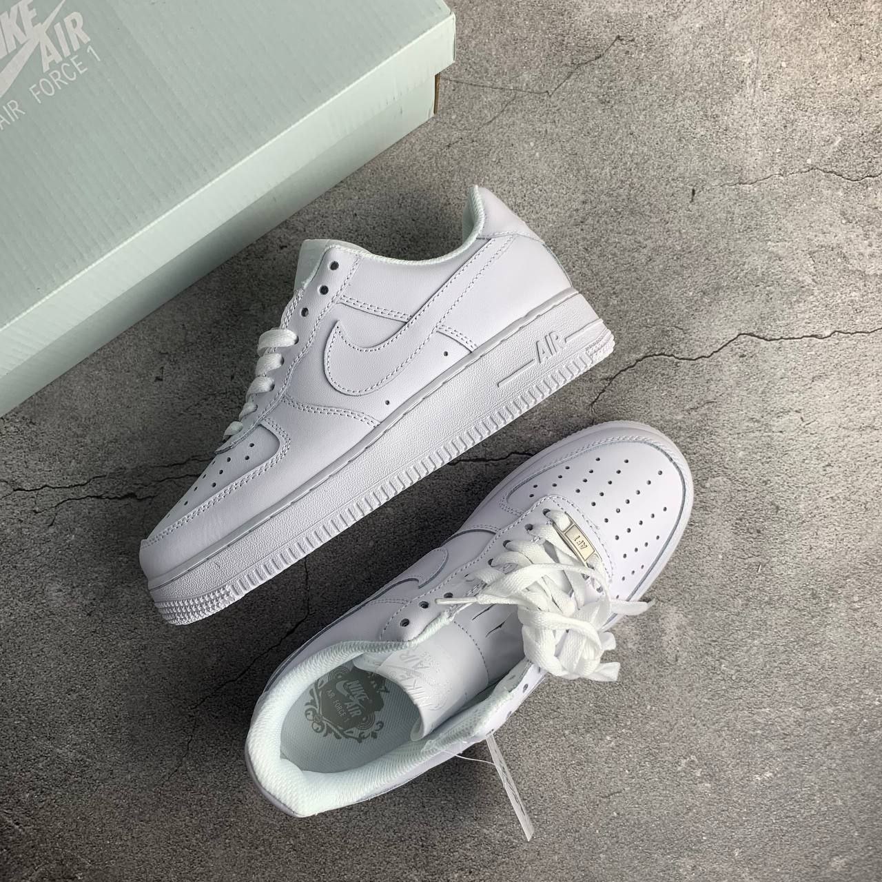 Air force 1s white womens best sale