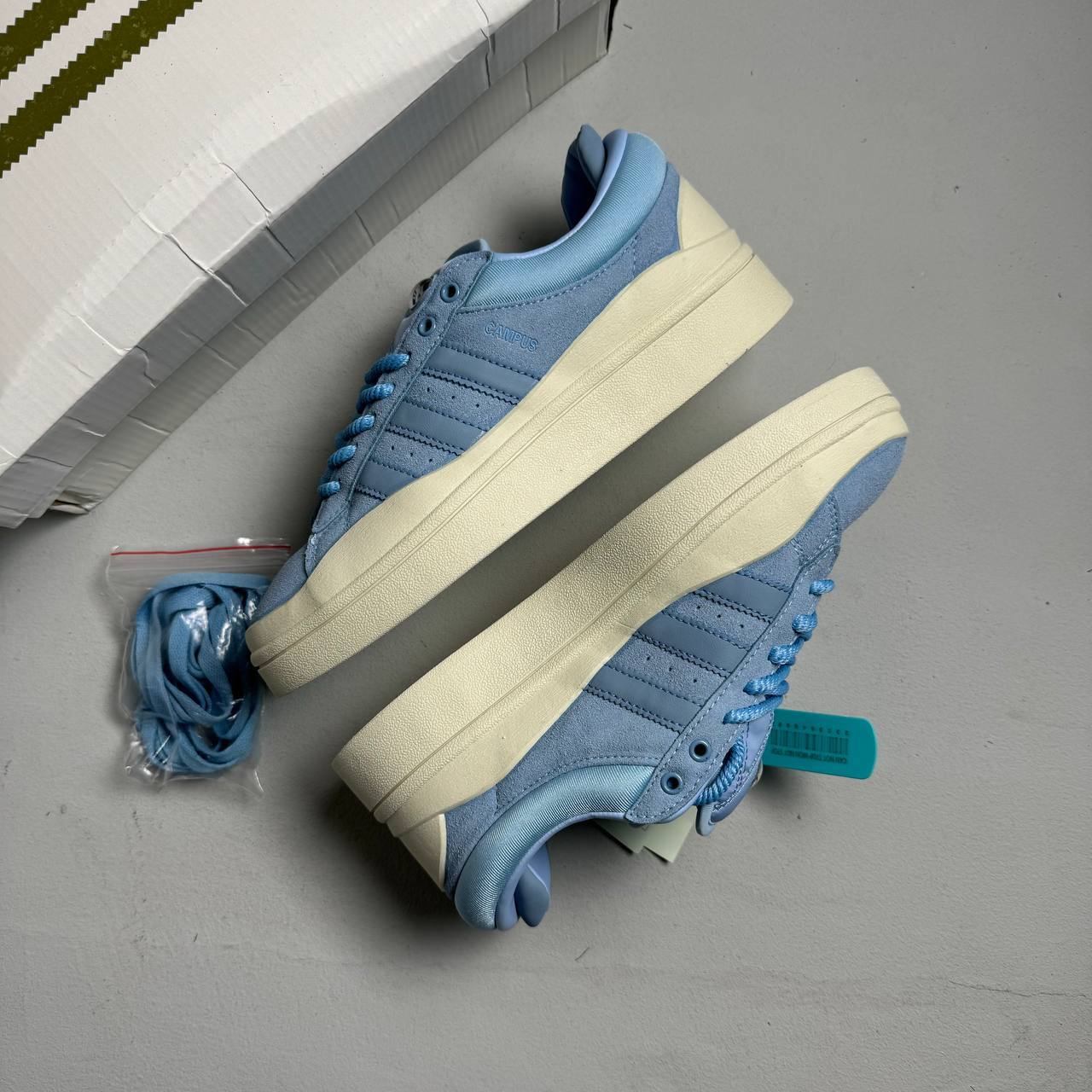 Кроссовки Adidas Campus Light Bad Bunny Sky Blue