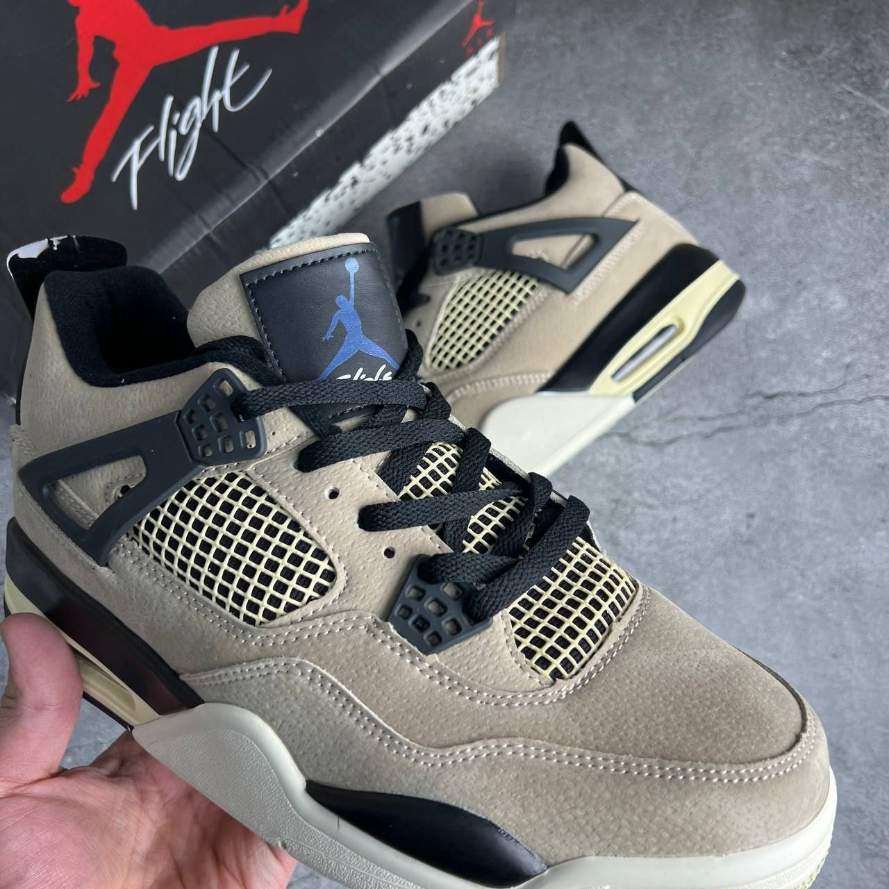 air jordan 4 retro fossil