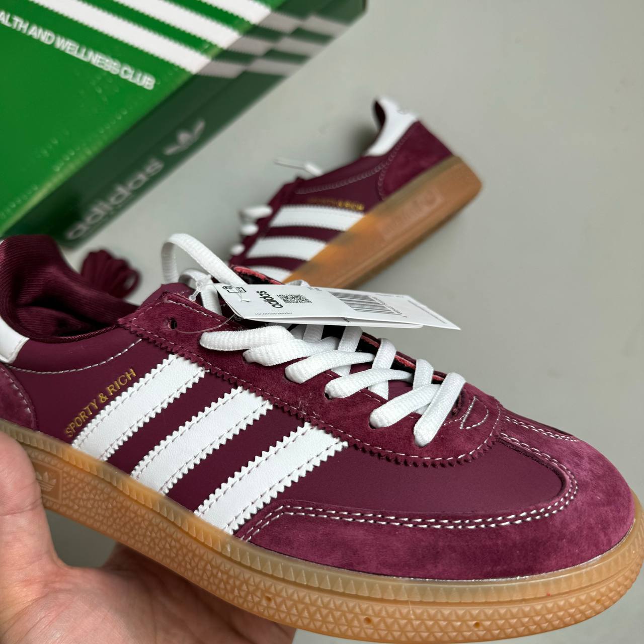 Кроссовки Adidas Handball Spezial Sporty & Rich Shadow Red