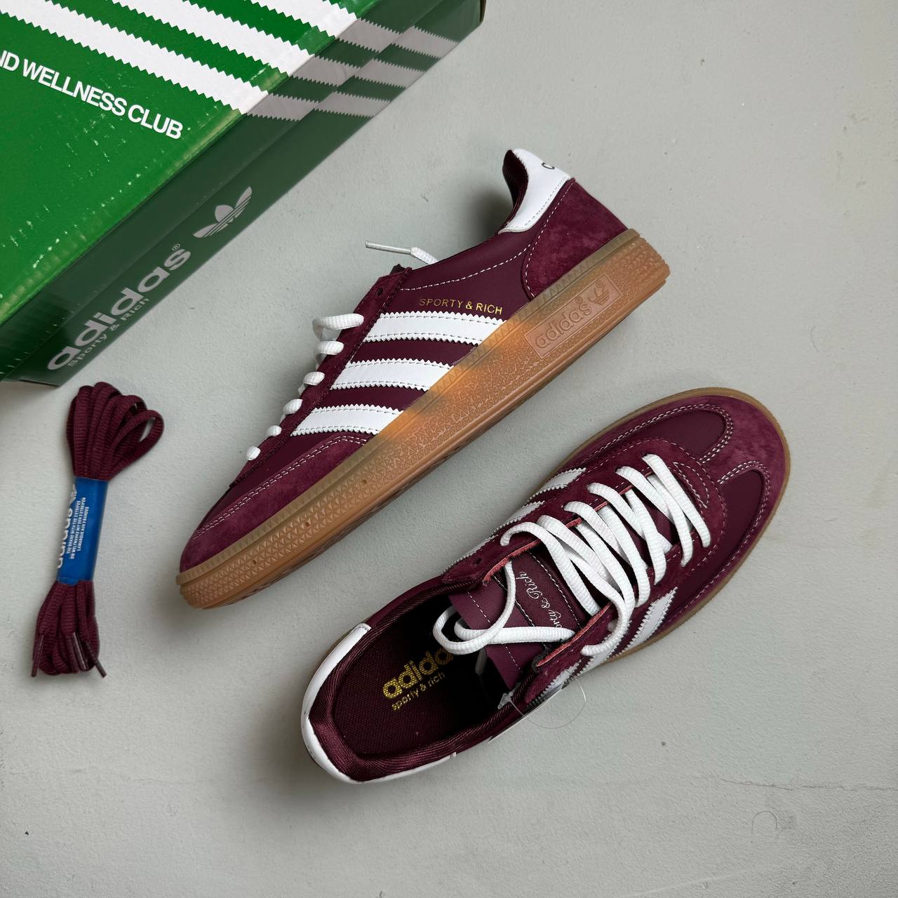 Кроссовки Adidas Handball Spezial Sporty & Rich Shadow Red
