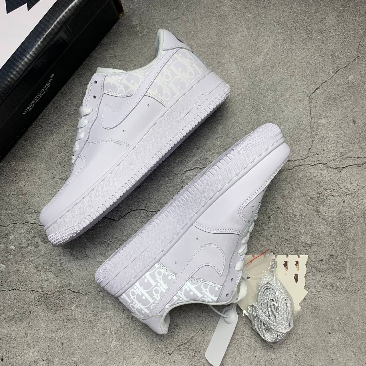 Кроссовки Nike Air Force 1 Low White Dior Кроссовки Nike Air Force 1 Low White Dior