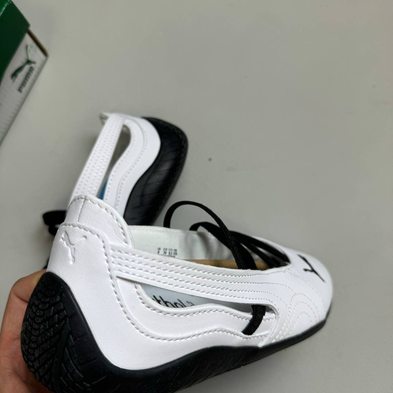 Балетки Puma Speedcat Ballet Leather White Black