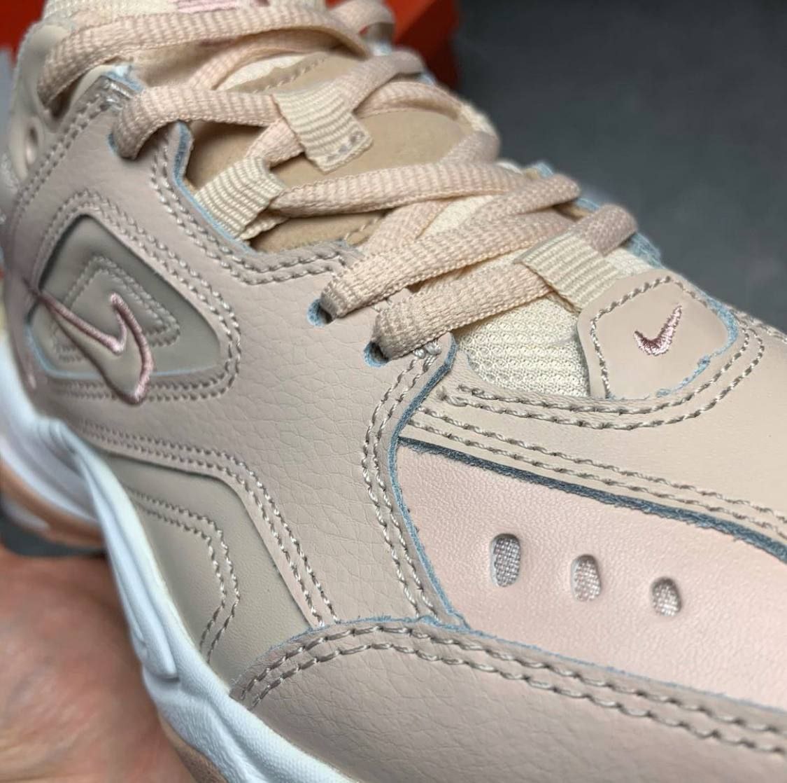 Кроссовки Nike M2K Tekno Particle Beige Кроссовки Nike M2K Tekno Particle Beige