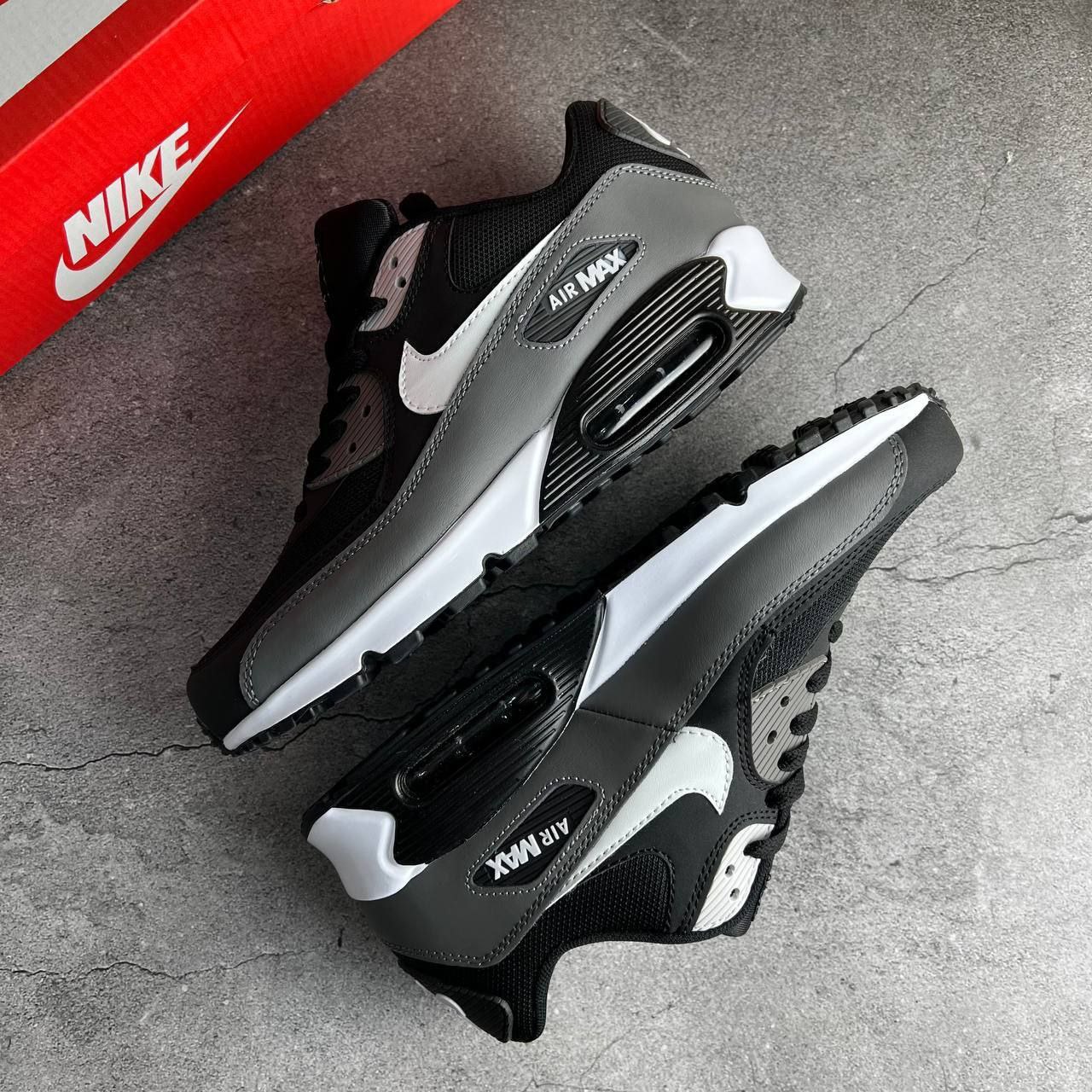 Nike Air Max 90 Essential Black Cool Grey White