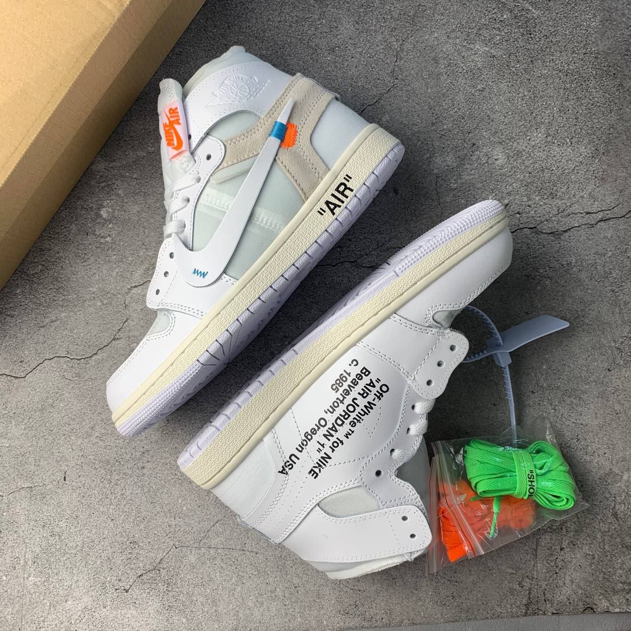 Retro jordan 1 white deals