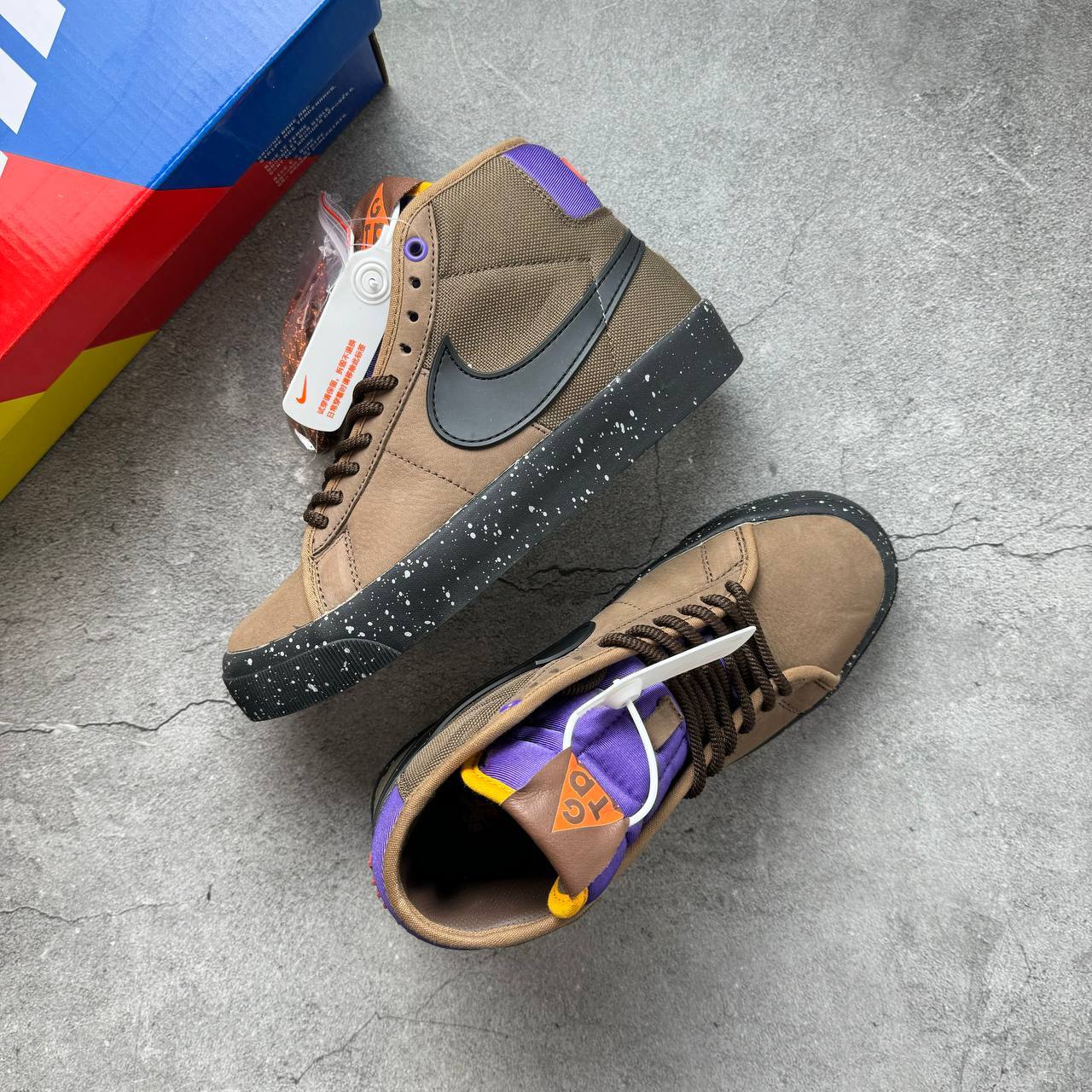 Кроссовки Grant Taylor x Nike SB Zoom Blazer Mid Pro GT ACG