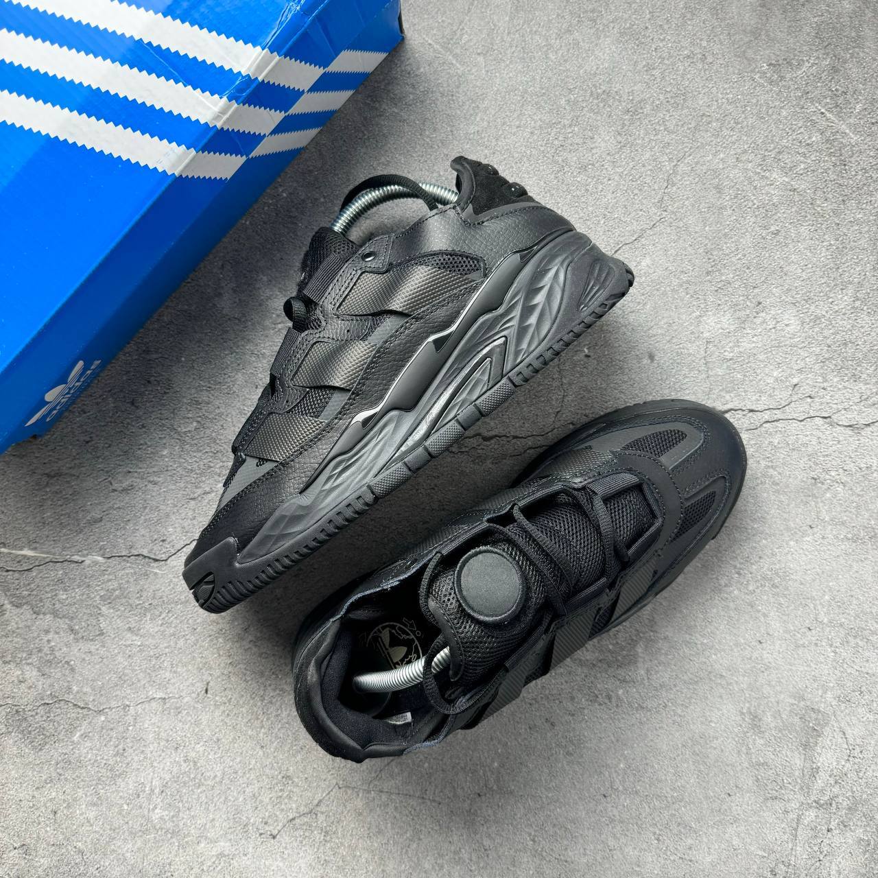 Кроссовки Adidas Niteball Triple Black Кроссовки Adidas Niteball Triple Black